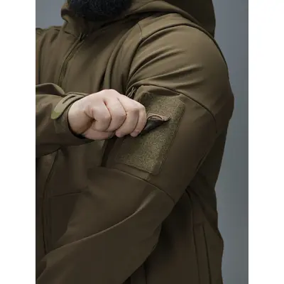 Куртка Softshell BEZET Робокоп GEN.III койот