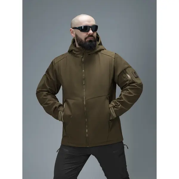 Куртка Softshell BEZET Робокоп GEN.III койот