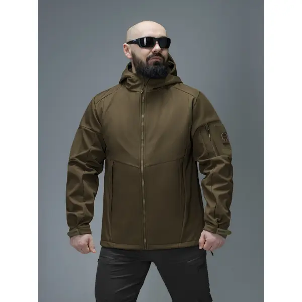Куртка Softshell BEZET Робокоп GEN.III койот
