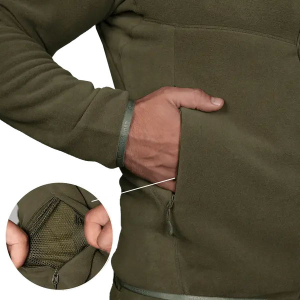 Флісова кофта Army Himatec Pro Олива (7400), L