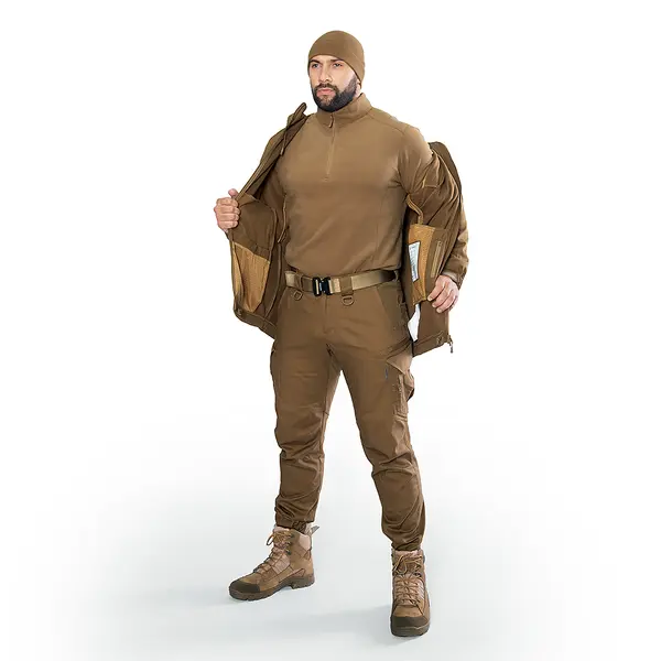 Флісова кофта Hawk Himatec Койот (7283), 4XL