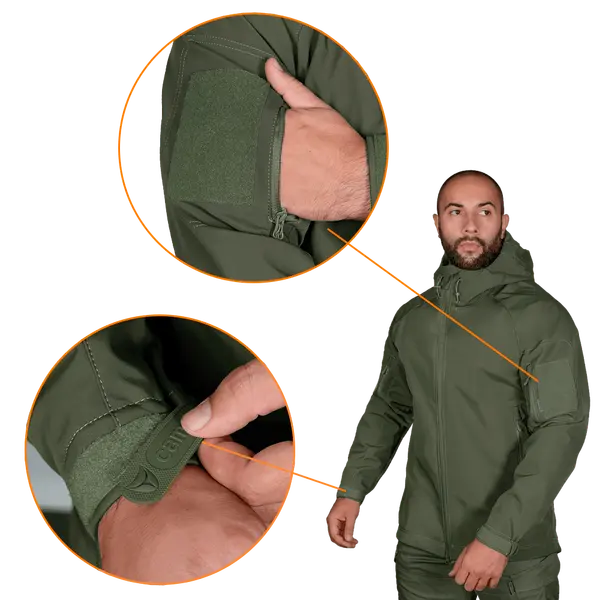 Куртка Stalker SoftShell Олива (7225), XXL