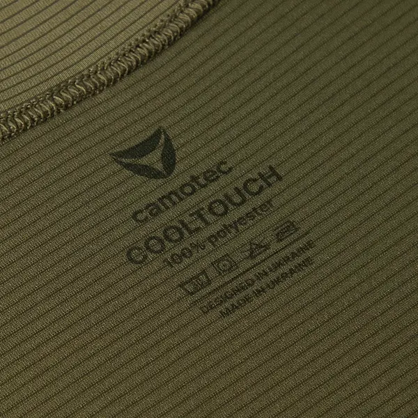 Лонгслів CoolTouch Олива Ukraine (7342), XL