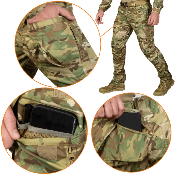 Штани Герць 2.0 Twill Multicam (9130), 4XL