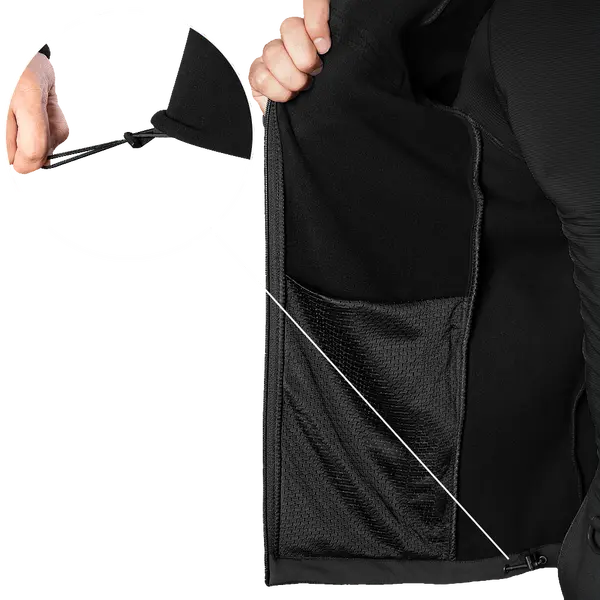 Кофта Commander НПУ Himatec 250 Чорна (8549), XXL