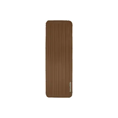 Single air mattress Naturehike CNK2450WS034, 95 mm, with inflation bag, brown