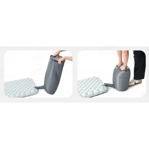 Universal inflatable bag for Naturehike air mattresses, CNK2450PJ013, gray