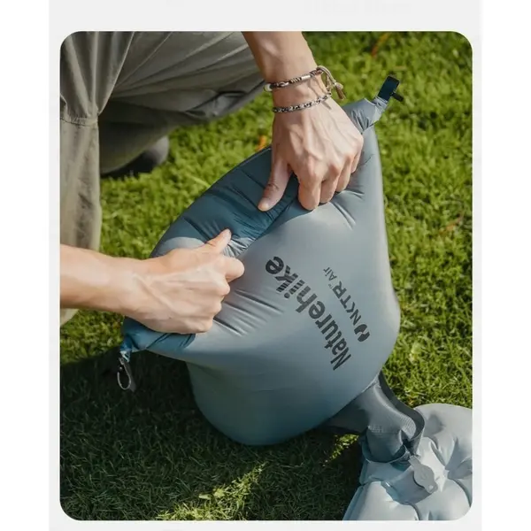 Universal inflatable bag for Naturehike air mattresses, CNK2450PJ013, gray