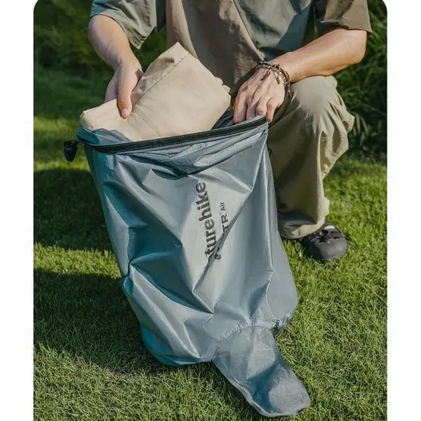 Universal inflatable bag for Naturehike air mattresses, CNK2450PJ013, gray