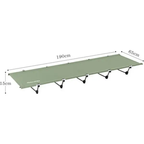 Кровать складная Naturehike XJC05 NH20JJ001, Полиэстер Oxford / алюминий, зеленый