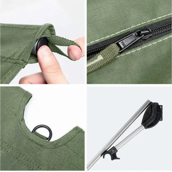 Кровать складная Naturehike XJC05 NH20JJ001, Полиэстер Oxford / алюминий, зеленый