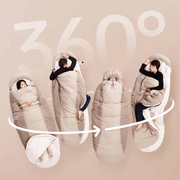Спальный мешок овальный Naturehike PS200 CNK2350WS026, бежевый