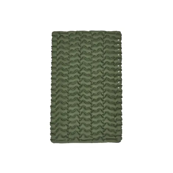 Матрац подвійний Naturehike CNK2550WS019, 65 мм, із мішком для надування, зелений
