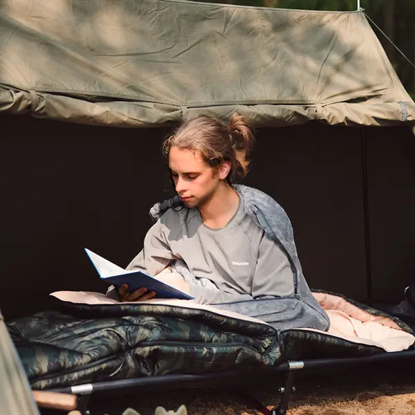 Naturehike M320 Hooded Sleeping Bag CNK2350WS023, Green Camouflage, Left Naturehike M320 Hooded Sleeping Bag CNK2350WS023, Green Camouflage, Left