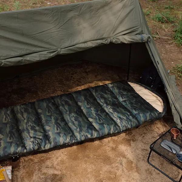 Naturehike M320 Hooded Sleeping Bag CNK2350WS023, Green Camouflage, Left Naturehike M320 Hooded Sleeping Bag CNK2350WS023, Green Camouflage, Left