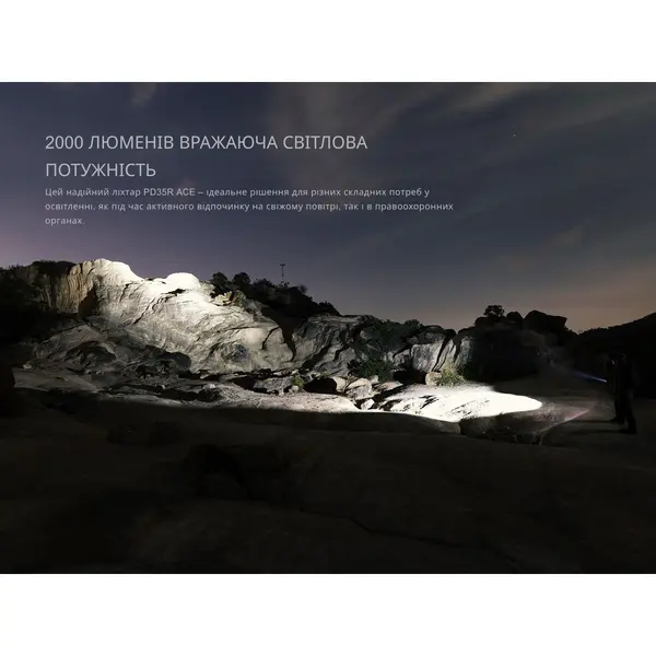 Ліхтар тактичний ручний Fenix PD35R ACE