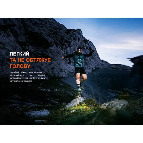 Ліхтар налобний Fenix HL18R-T V2.0 чорний