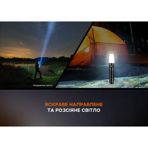 Ліхтар Fenix E35R + дифузор AOD-S V2.0 у подарунок | Лімітована серія