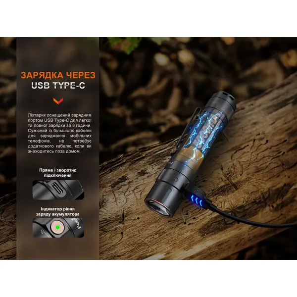 Ліхтар Fenix E35R + дифузор AOD-S V2.0 у подарунок | Лімітована серія