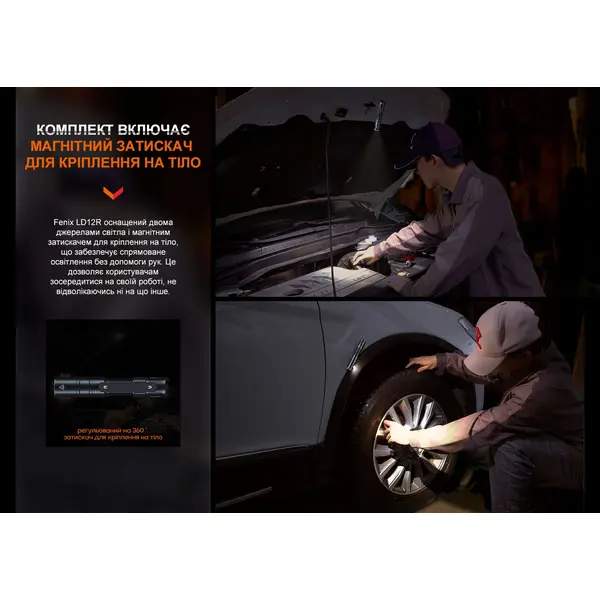 Ліхтар ручний Fenix LD12R