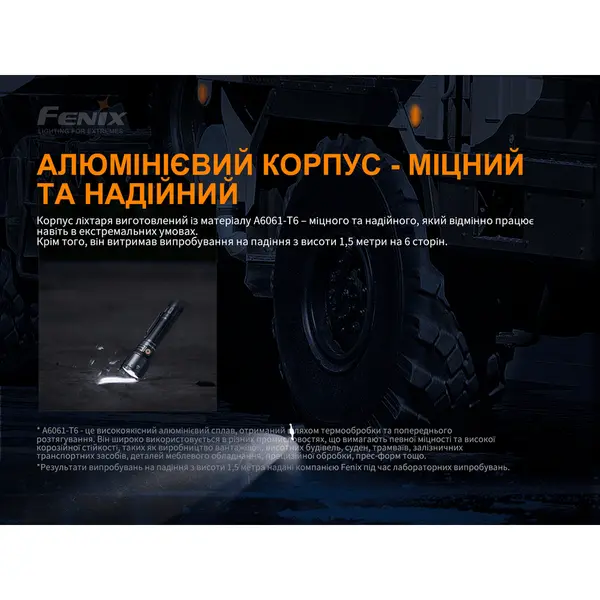 Ліхтар ручний Fenix TK26R