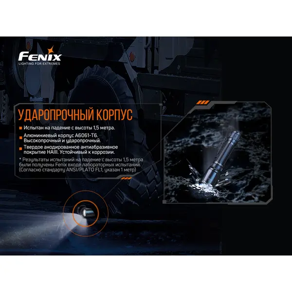 Ліхтар ручний Fenix TK20R V2.0