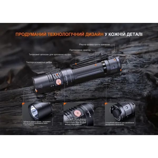 Ліхтар ручний Fenix PD36R V2.0