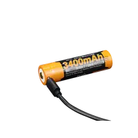 Аккумулятор 18650 Fenix (3400 mAh) micro usb зарядка