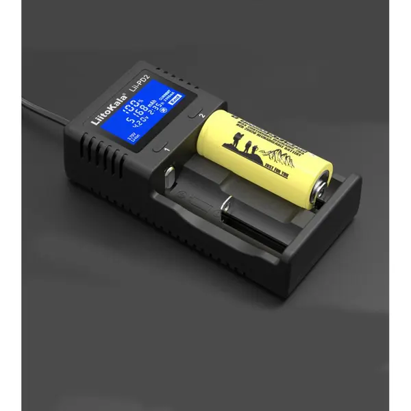 Зарядний пристрій Liitokala Lii-PD2+car EU charger