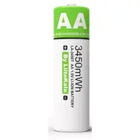 Аккумулятор LiitoKala LA-3450T AA на 3450мАч 1.5V type-C