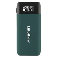 Зарядное устройство-павербанк LiitoKala Lii-MP2 на 2 канала для аккумуляторов, зеленый