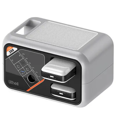 Портативна зарядна станція Litheli FLINT В288, 300Вт, 287 Вт·год + 2 Power Bank