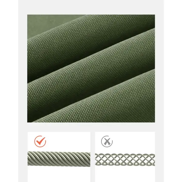 Стілець складаний ультралегкий Naturehike CNK2550JJ013 Yamami YL01, розмір L, алюміній, оливковий