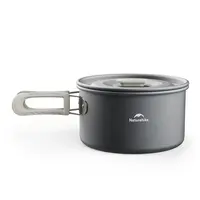 Набір посуду (2 каструлі, сковорідка) Naturehike CNK2450CF010, алюміній