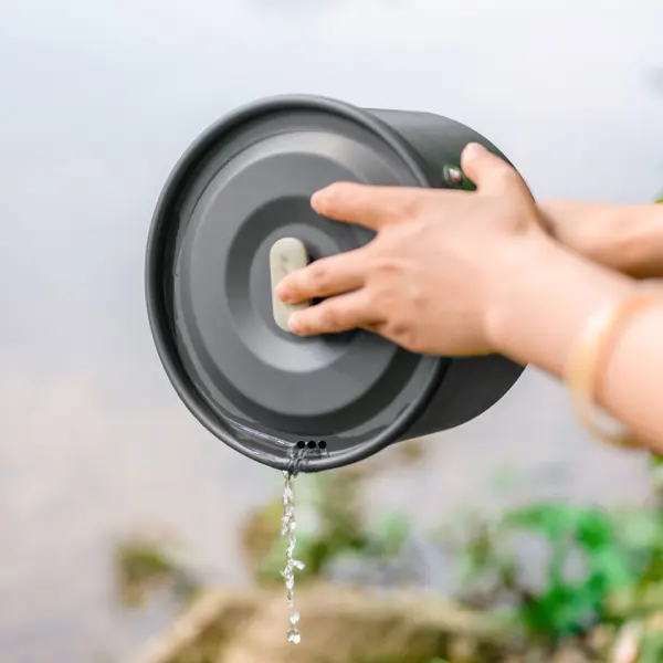 Набір посуду (2 каструлі, чайник, сковорідка) Naturehike CNK2450CF010, алюміній