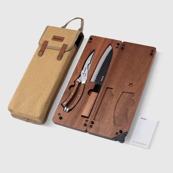 Набір ножів приборів для кемпінгу NexTool Camp Chef