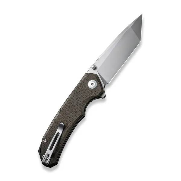 Ніж складаний туристичний Civivi Brazen, (8.8 см) D2 / Micarta зелений