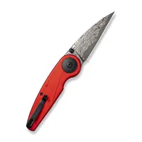 Нож складной туристический Civivi Starflare, (8.4 см) Damascus / Aluminum красный