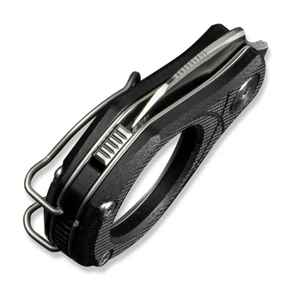 Ніж складаний кишеньковий Civivi Pyrus, (1.6 см) 14C28N / G10 чорний