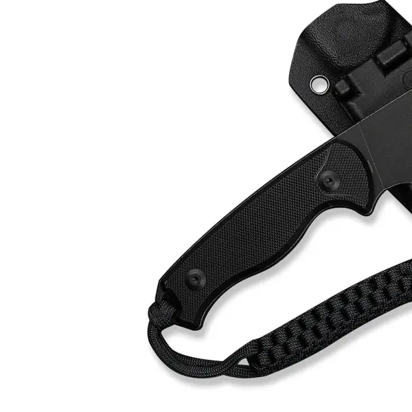 Ніж фіксований тактичний Civivi Timberbark, (8.1 см) 14C28N / G10 чорний