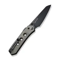 Нож складной туристический Civivi Vision FG, (8.9 см) Nitro-V / Micarta темно-серый