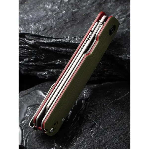 Ніж складаний кишеньковий Civivi Sendy, (7.2 см) Nitro-V / G10 темно-зелений