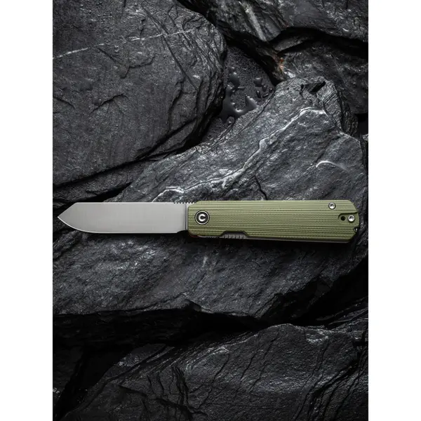 Ніж складаний кишеньковий Civivi Sendy, (7.2 см) Nitro-V / G10 темно-зелений