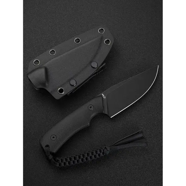 Ніж фіксований тактичний Civivi Gander, (9.2 см) 14C28N / Micarta чорний