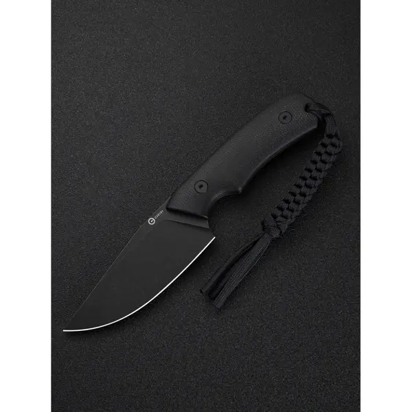 Ніж фіксований тактичний Civivi Gander, (9.2 см) 14C28N / Micarta чорний