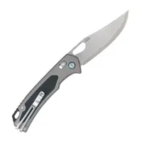 Ніж складаний SRM Retriever 9203-AK, чорно-сірий