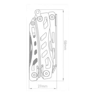 Мультитул NexTool Mini Flagship, чорний