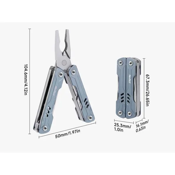 Мультитул NexTool Mini Sailor Pliers S11 чорний