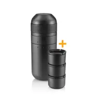 Набор для кофе Wacaco Minipresso GR: кофеварка, корзины, резервуар и чехол