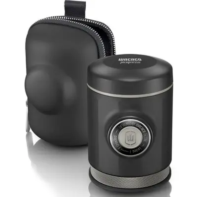 Портативна еспресо-кавоварка Wacaco Picopresso, механічна, для меленої кави